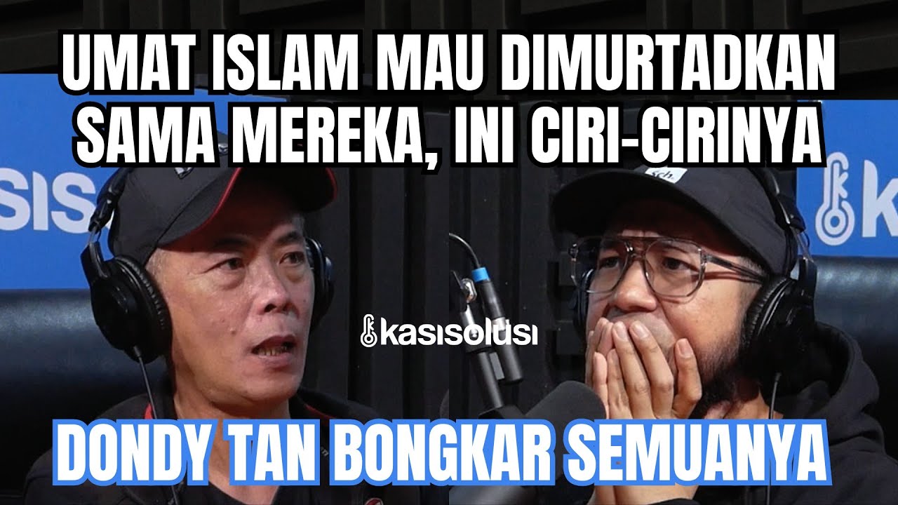 DONDY TAN: KALAU MASUK ISLAM BAKAL JADI GEMBEL, OKNUM INI ANGGAP ISLAM KAYAK GITU 😭