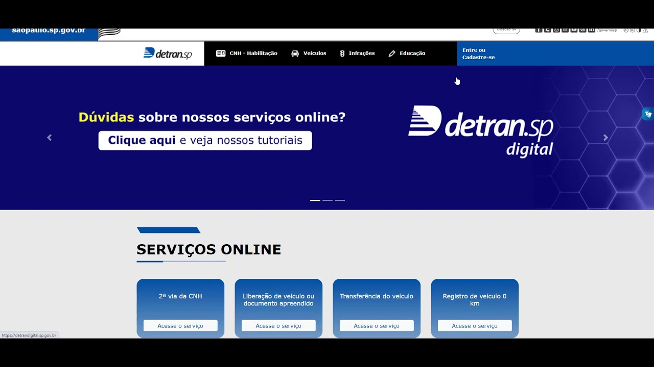 Como acompanhar seu recurso de multa no site do DETRAN/SP