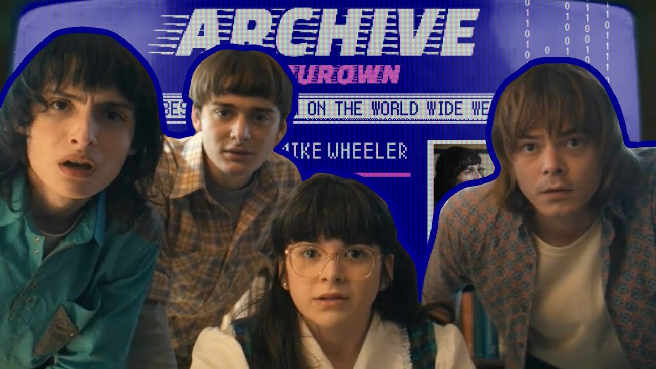 Mike and Will discovered a new website (Stranger Things 4 &bull; Byler)