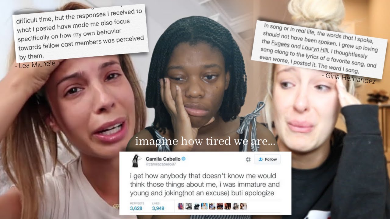 stop demanding apologies from celebrities!