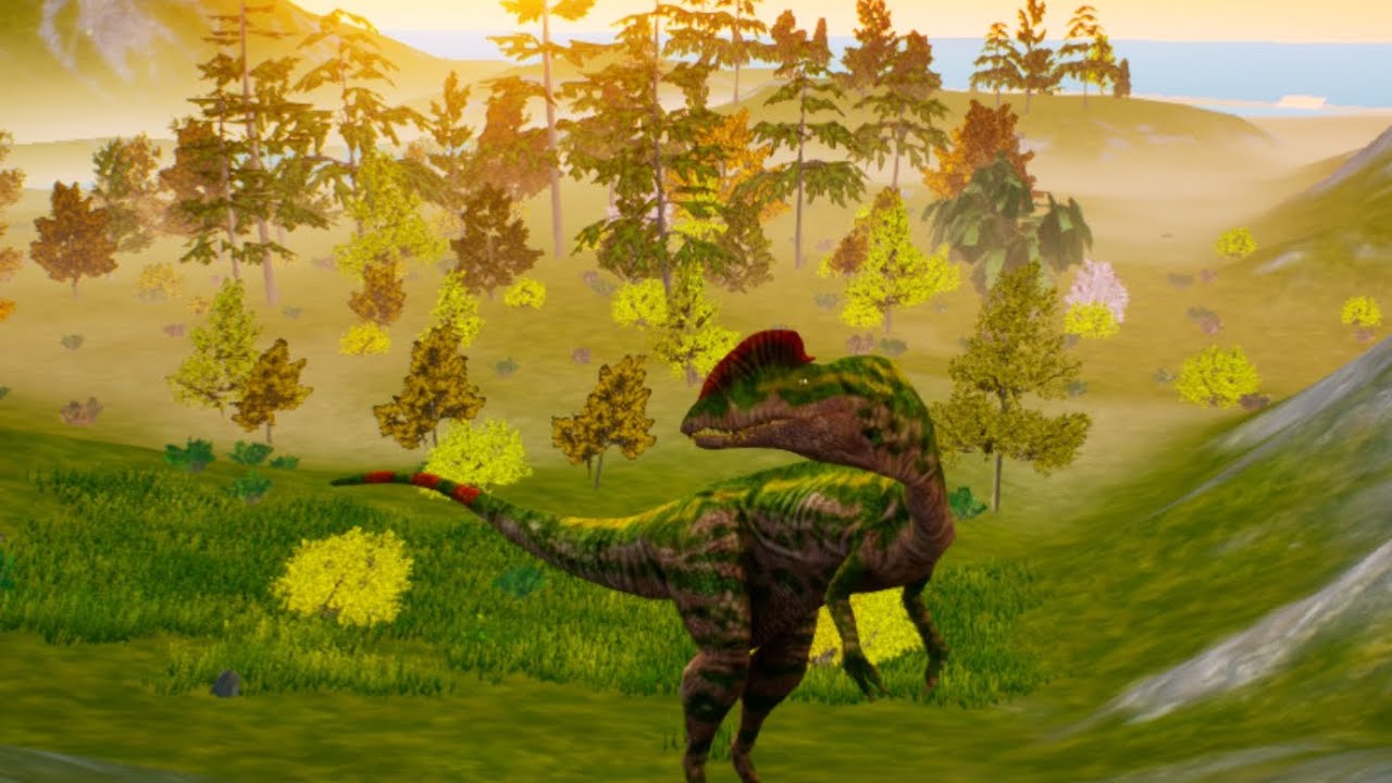Gameplay de dilophosaurus🦖(The cursed isle)