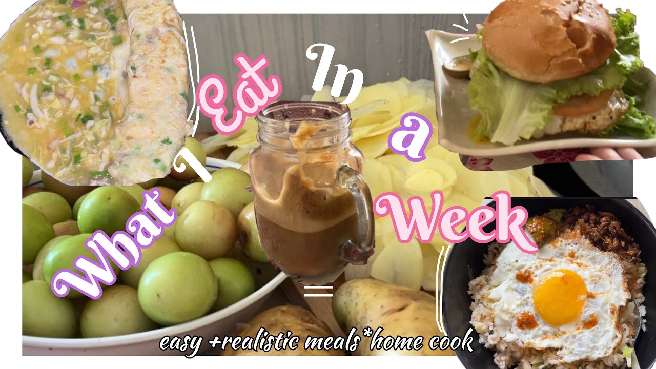 vlog9 what I eat in a week,homebody nothing fancy just comfort food 🥘and happiness ✨