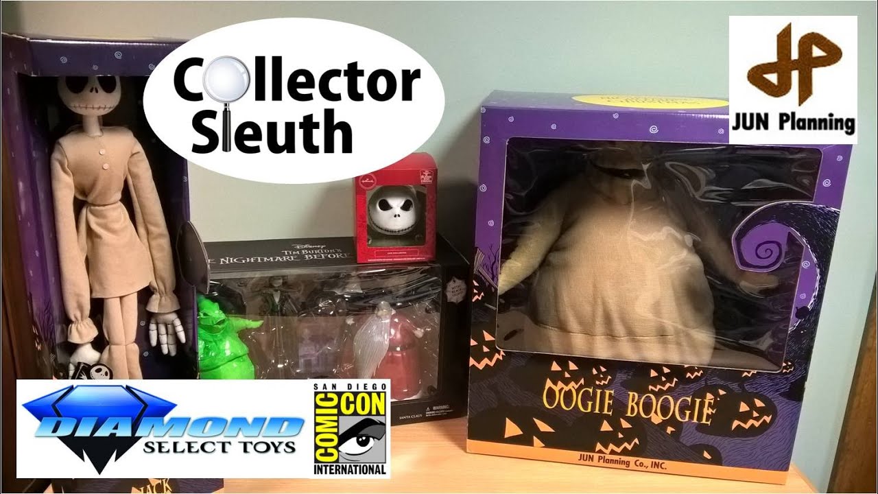 Nightmare Before Christmas Diamond Select SDCC 2020 Oogie's Lair Figure Set + JUN Planning Oogie