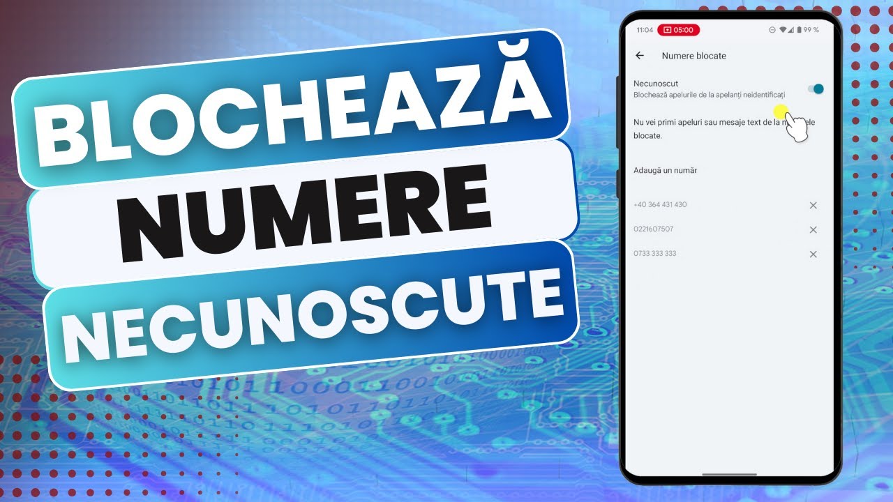 Blochează numerele necunoscute să te sune pe Android - tutorial pas cu pas
