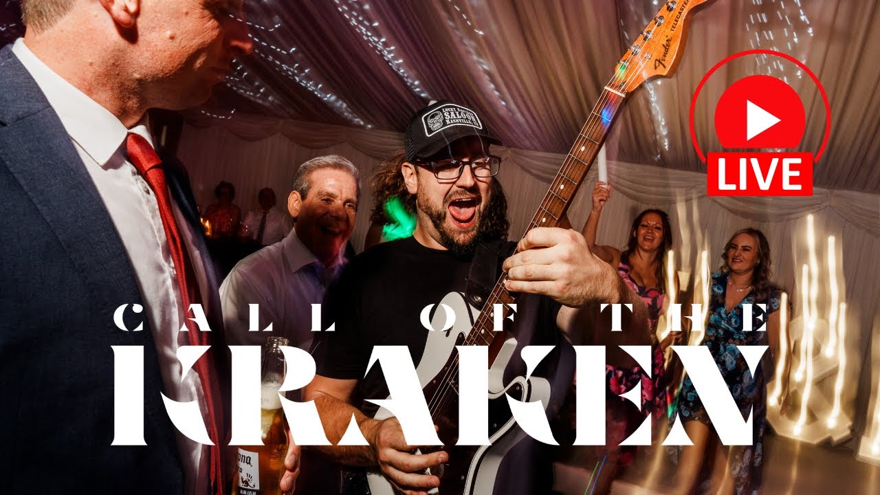 Call of the Kraken | LIVE Wedding Performance (I Believe in a Thing Called Love - The Darkness )