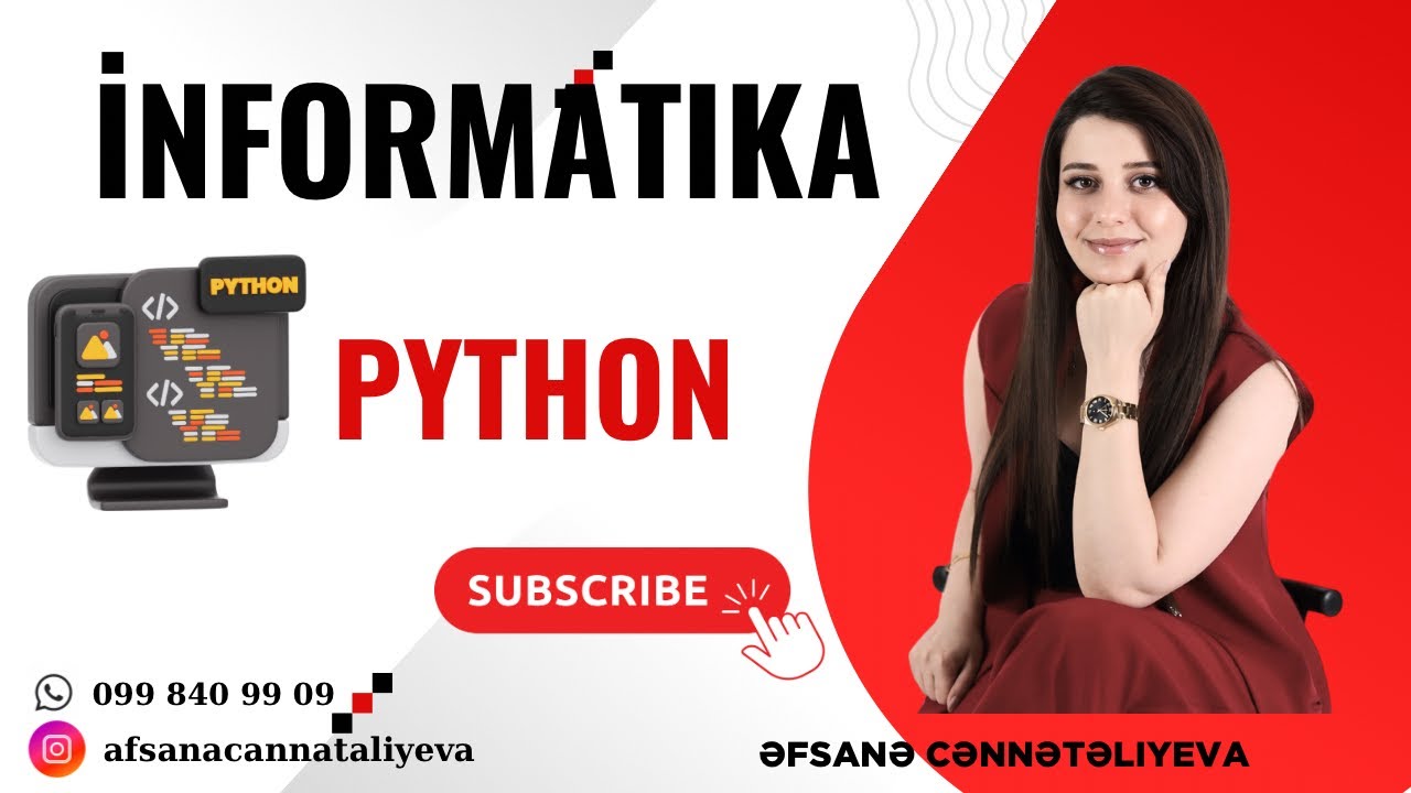 Proqram və Blok sxem qurma Dərs1-2024 #Python #Alqoritim #abituriyent #informatika