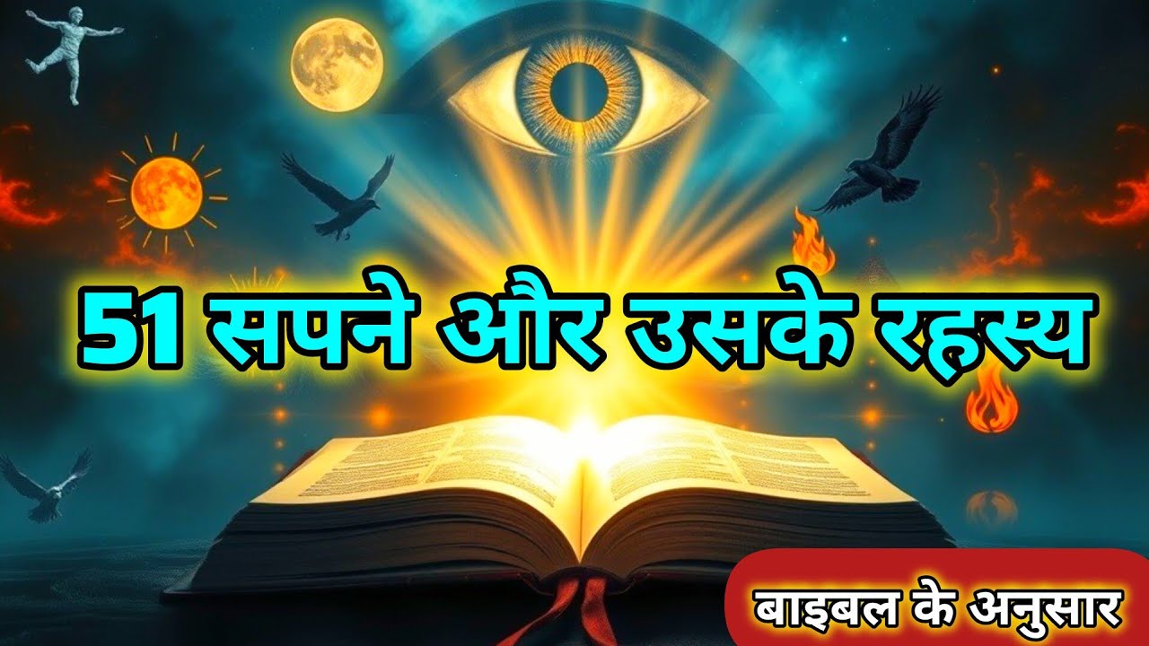 सपनों का रहस्य || 51 सपनों के छिपे संकेत और बाइबिल का सच #jesus