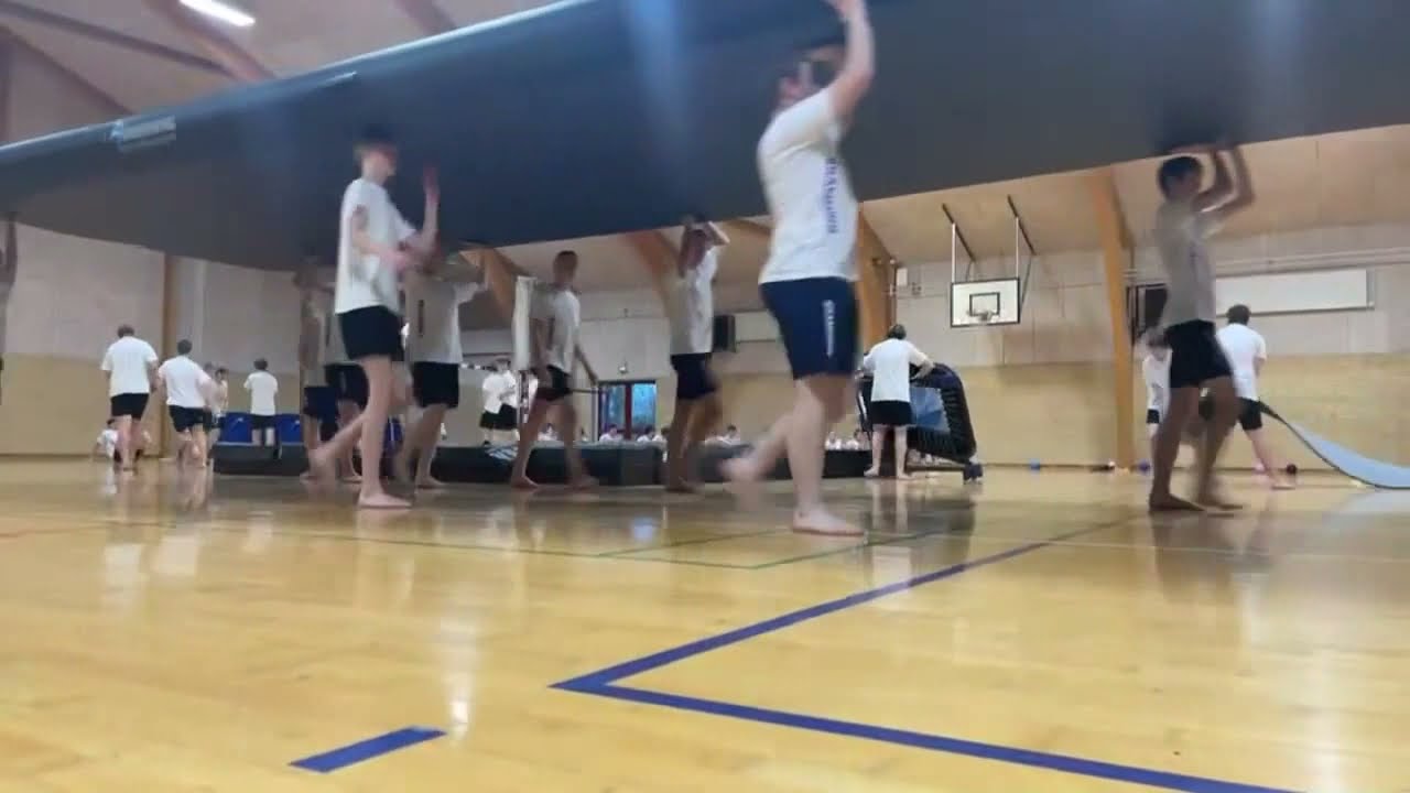 Første fremvisning årgang 21/22 - Bramming Gymnastik og Idrætsefterskole