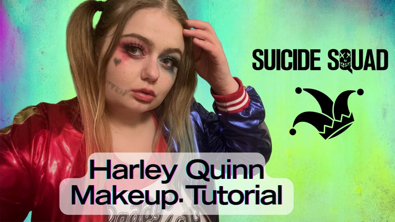 HARLEY QUINN MAKEUP LOOK | HALLOWEEN MAKEUP TUTORIAL