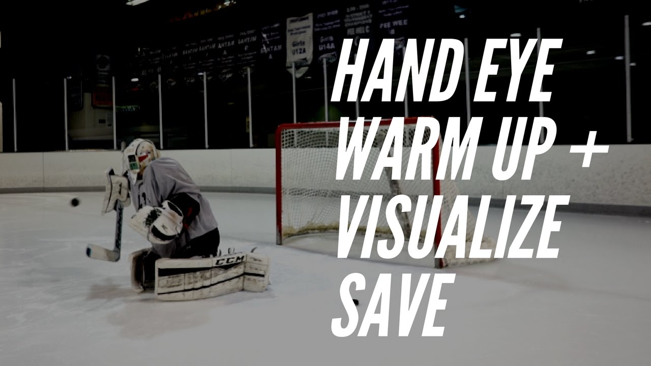 Goalie Training: Hand Eye Warm Up Drill + Visualize Save