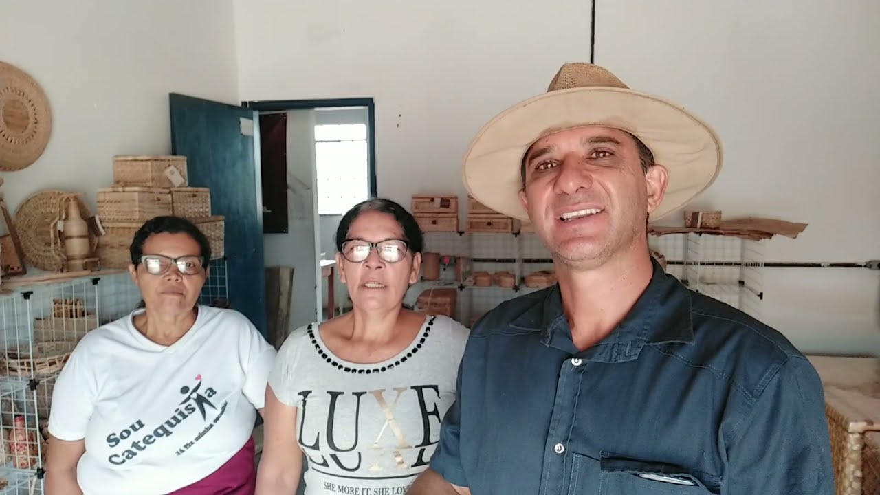 INCRÍVEL!! ARTESANATO FEITO COM FIBRA DA BANANEIRA.(ASSOC. MULHERES DE FIBRA) VALORIZE NOSSA CULTURA