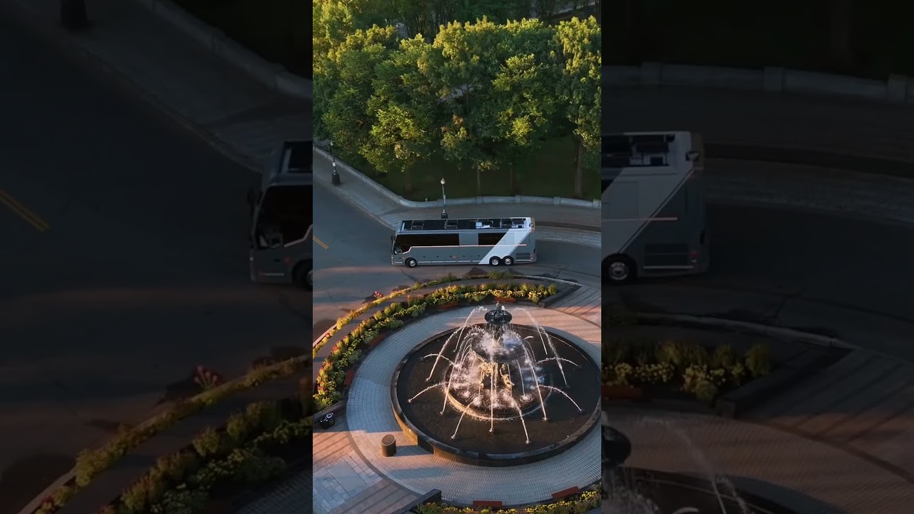 Our new build LC016 is now officially on the road #motorhome  #prevost #rv #travel #luxury