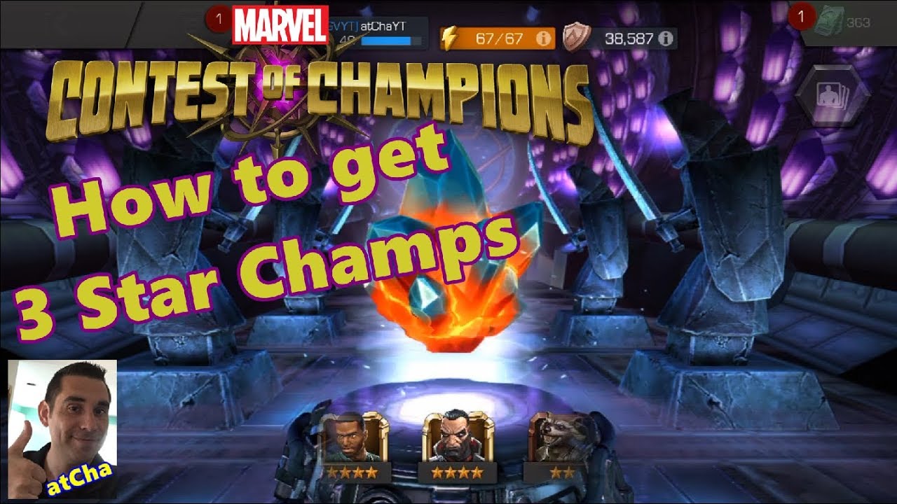 How to Get 4 Star or 3 Star Champions in Marvel Contest of Champions 2019
