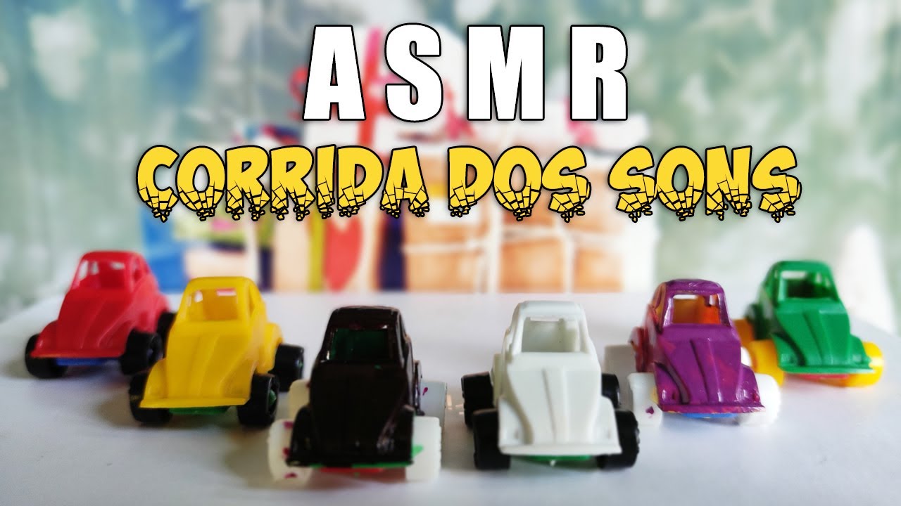 CORRIDA DOS SONS | Difícil é VOCÊ CHEGAR NO FINAL desse ASMR