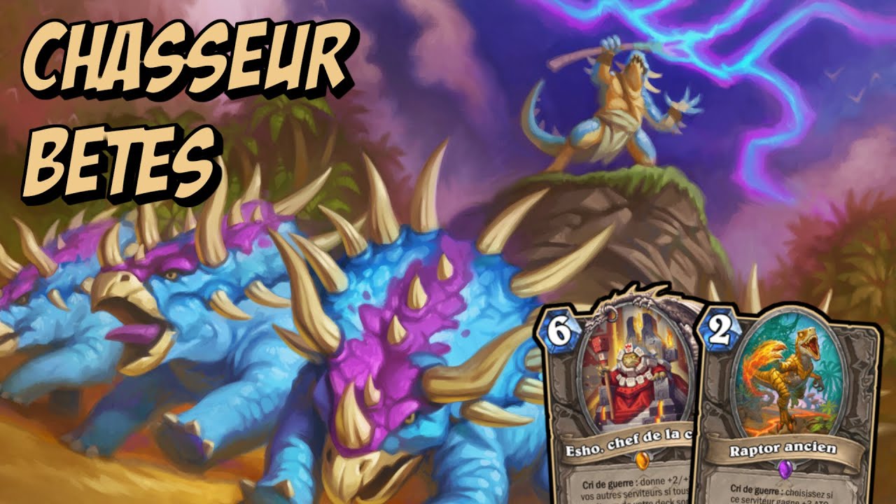 [HEARTHSTONE] Je roule sur mes adversaires avec ce nouveau Chasseur Bêtes (~70% WR)