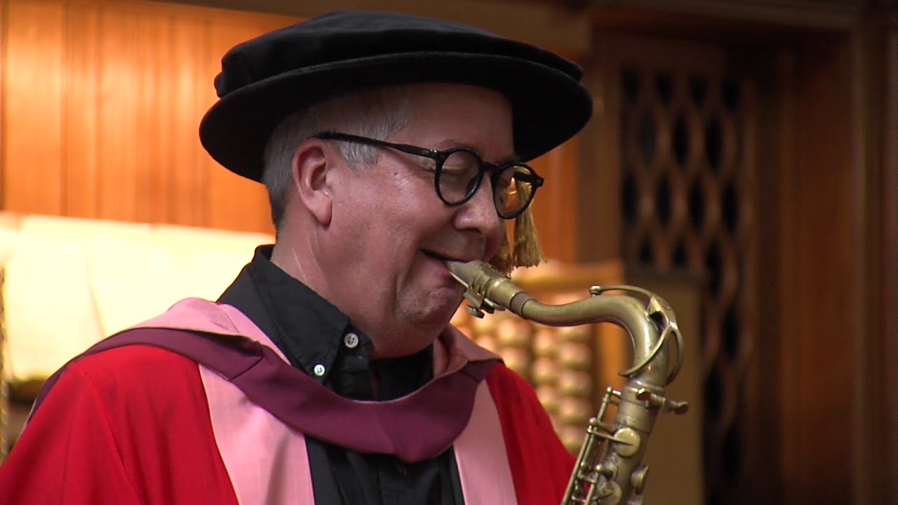 Andy Sheppard honorary degree speech