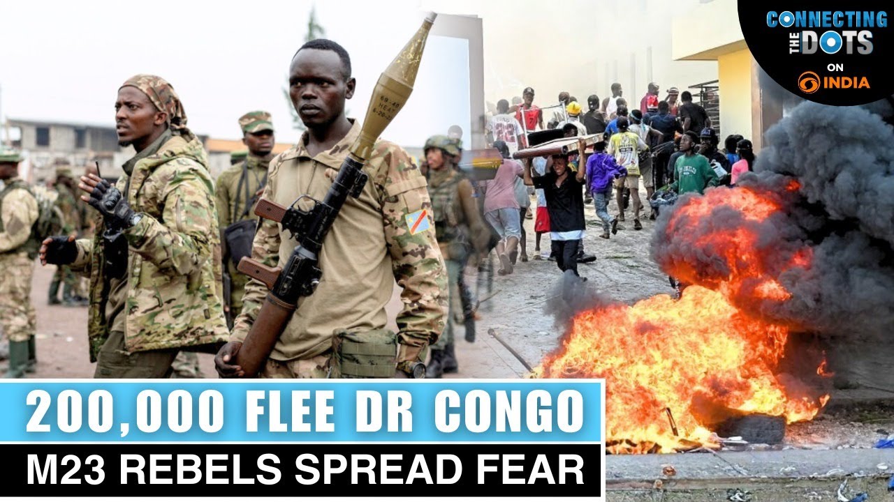 DR Congo Crisis: M23 Rebels Advance, Trump’s Peace Deal Fails | Connecting The Dots