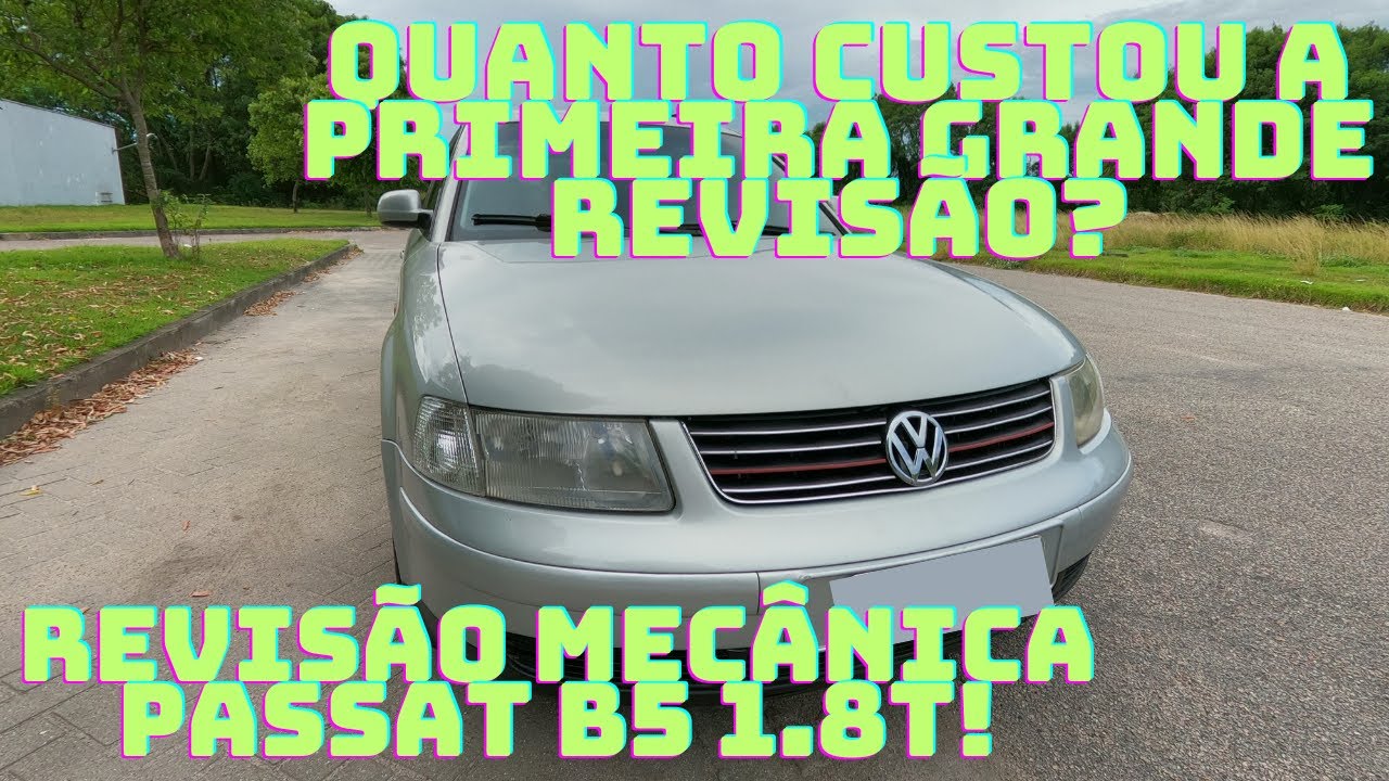 PREÇOS E RELAÇÃO DE PEÇAS UTILIZADAS NA PRIMEIRA GRANDE MANUTENÇÃO DO PASSAT B5 1.8T!