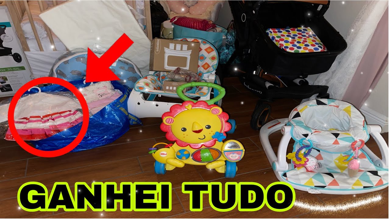 🇺🇸GANHEI TUDO PARA BABY LYZ🇺🇸