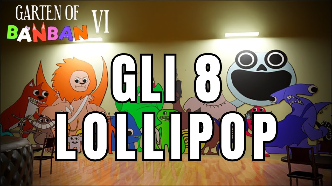 Garten of Banban 6 ITA– Il livello degli 8 Lollipop spiegato passo per passo 🍭