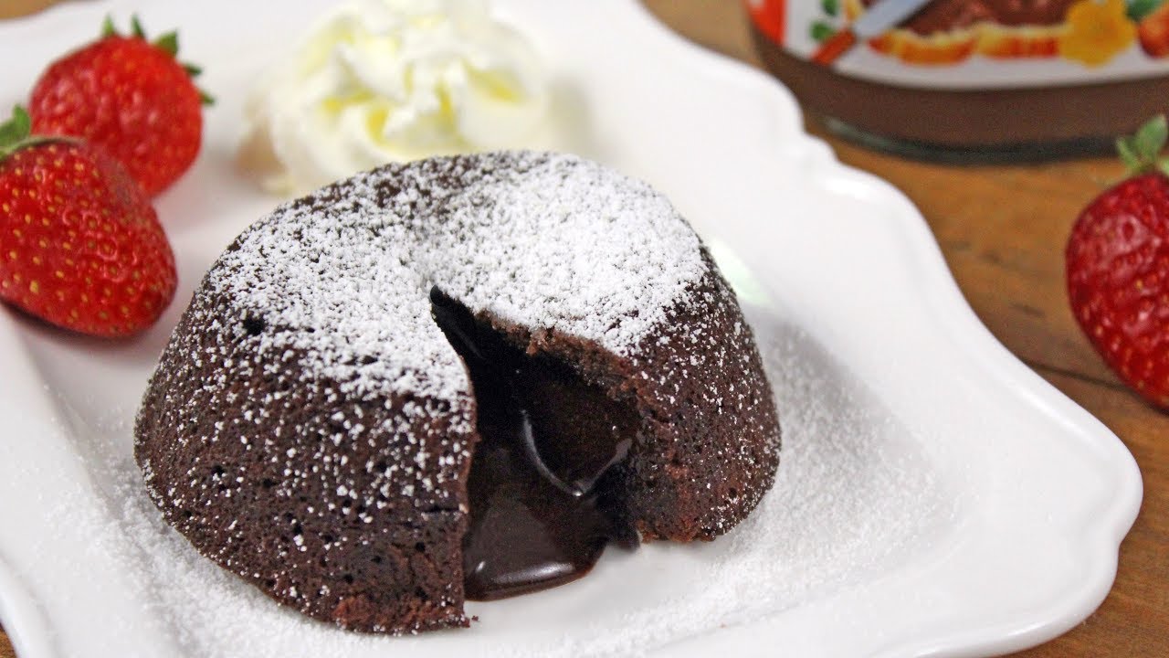 Chocolate Nutella Molten Cake Recipe | How Tasty Channel