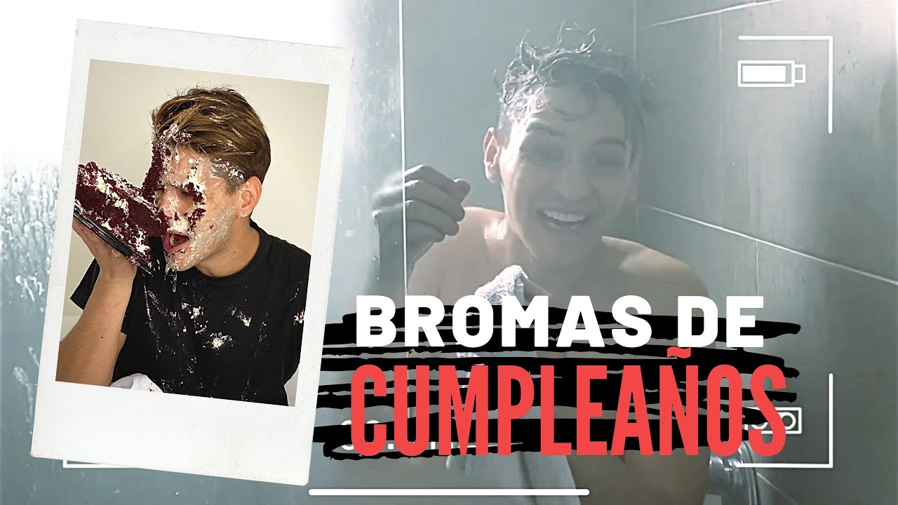 LO GRABÉ EN EL BAÑO EN CASA - LE HICE LAS PEORES BROMAS DE CUMPLEAÑOS A Sebastian Silva