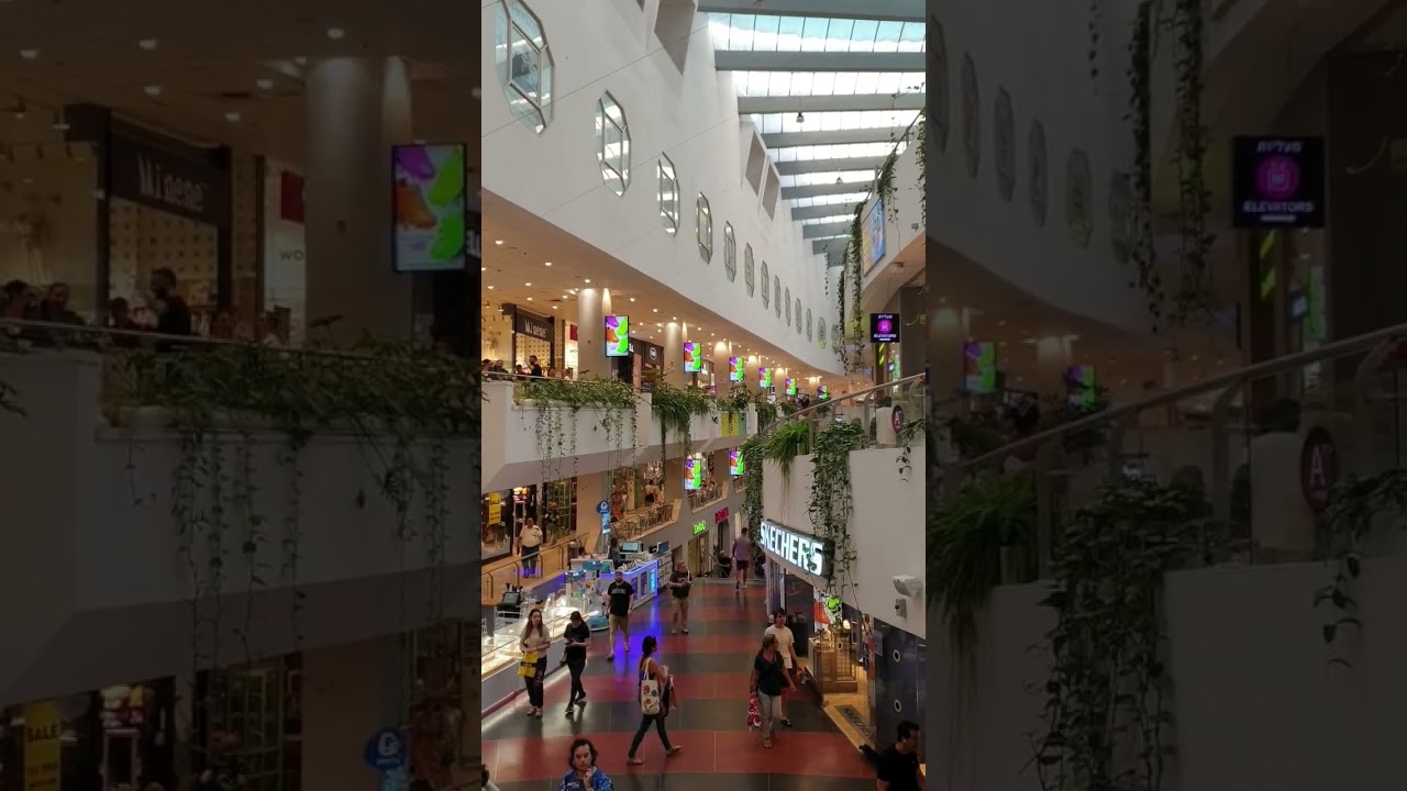 Inside Dizengoff Center TLV #atmosphere #telaviv #israel