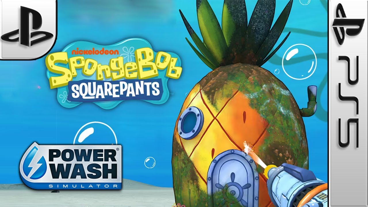Longplay of PowerWash Simulator - SpongeBob SquarePants (DLC)