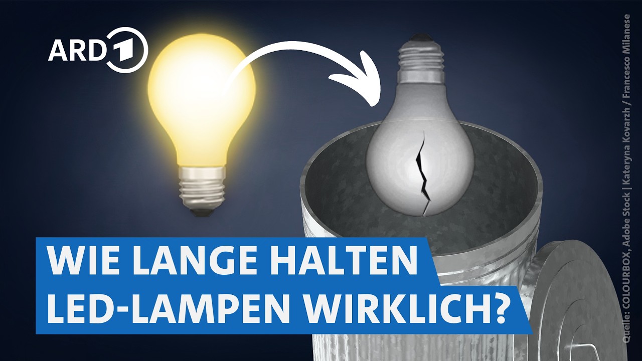 Das Geschäft mit LED-Lampen I Marktcheck deckt auf SWR