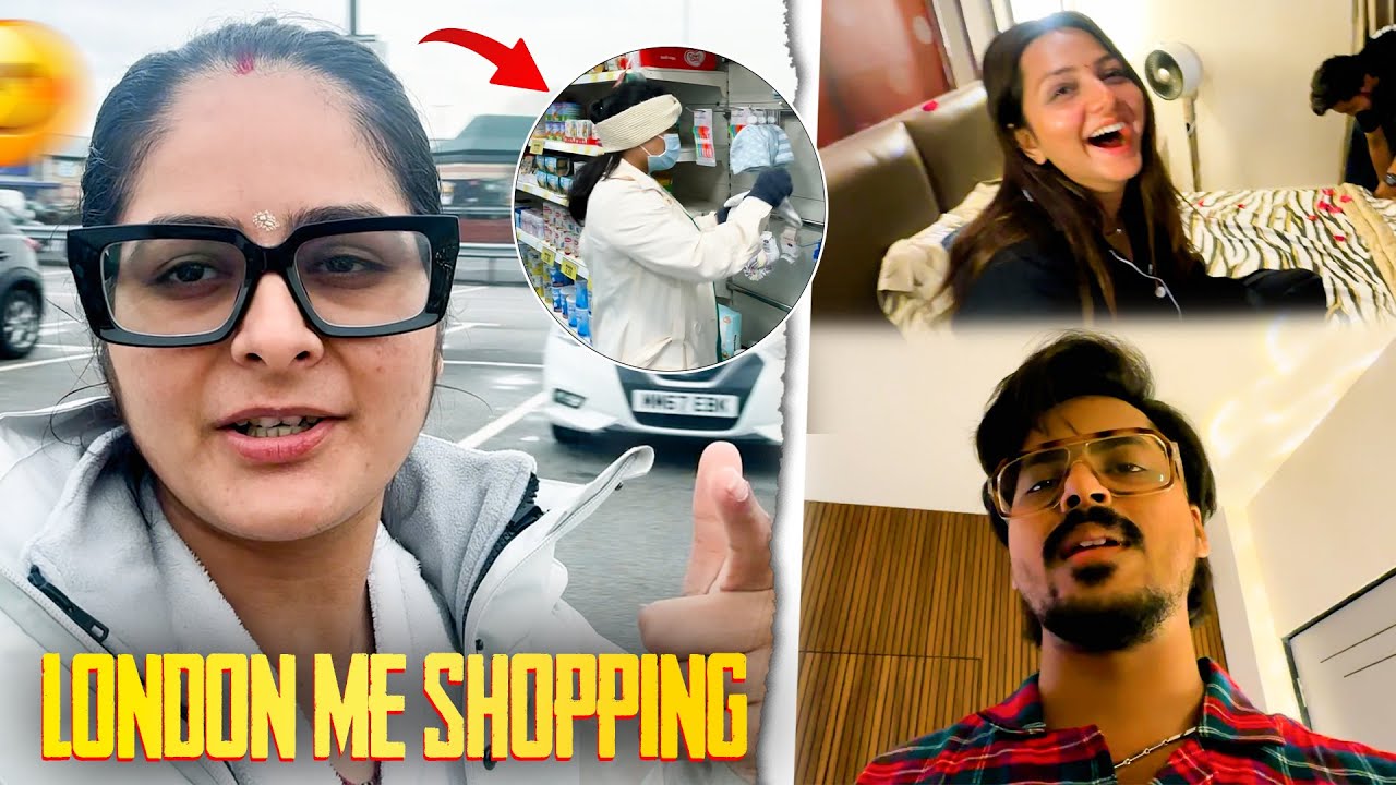 Bhabhi Ne kiya London Me Vlogging Aur ye kya Ho Gaya 😱|| Sunny Bhavsar Vlogs