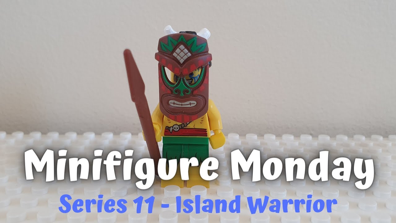 Minifigure Monday - Series 11 - Island Warrior - Lego Collectible Minifigure Review