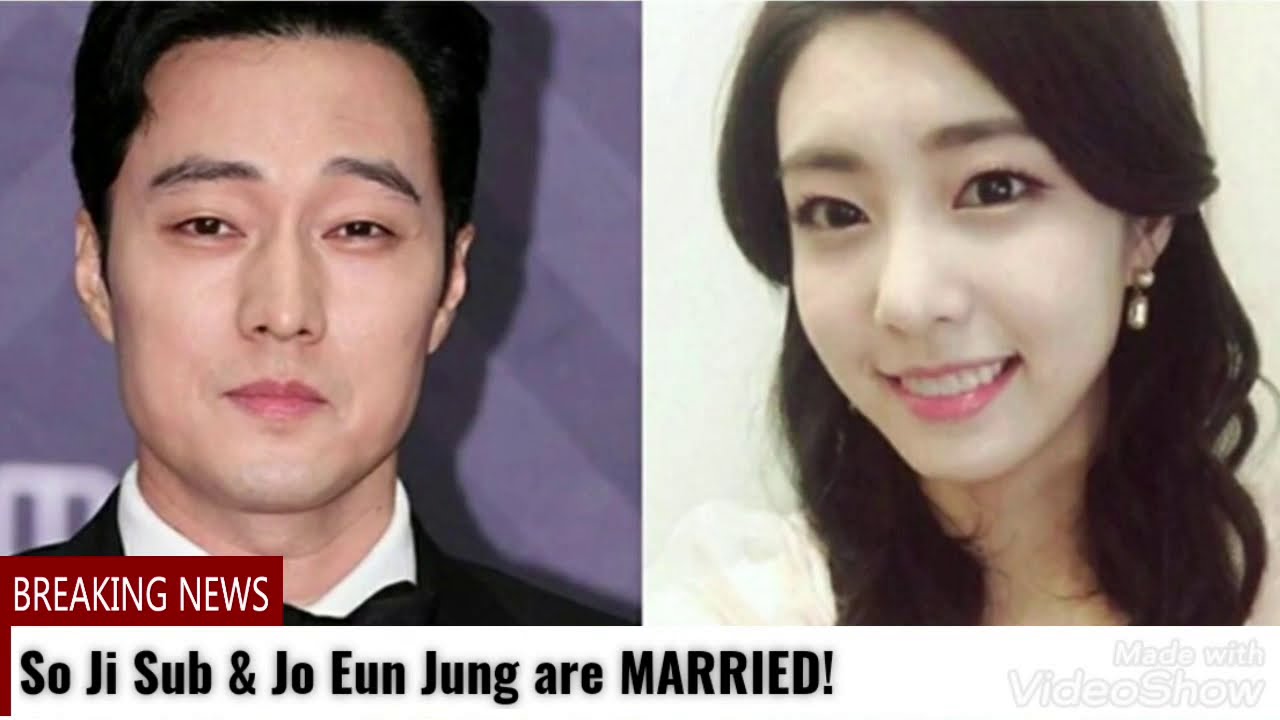 So Ji Sub and Jo Eun Jung are MARRIED!!!