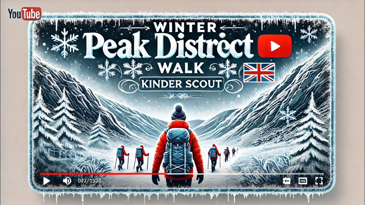 Kinder Scout. Grindslow Knoll. Winter walk with kids. Peak District zimą. Wyprawa z dziećmi.