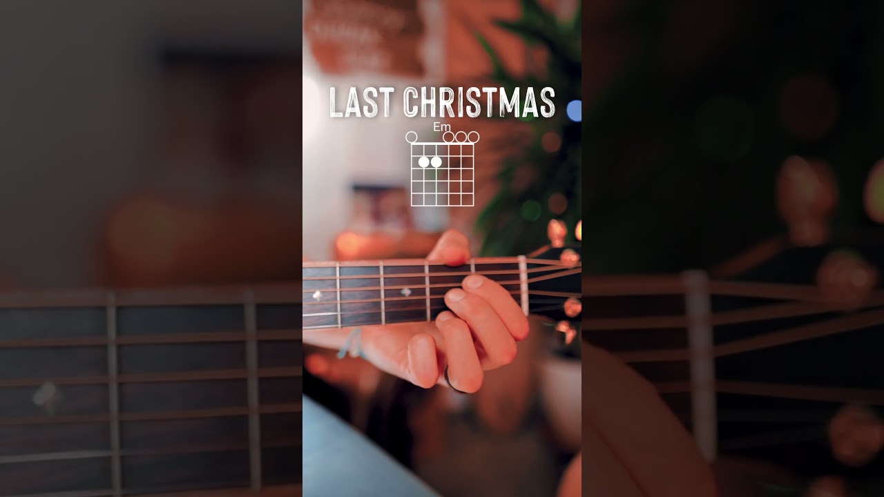 Last Christmas Guitar Tutorial // Last Christmas Wham Guitar Lesson