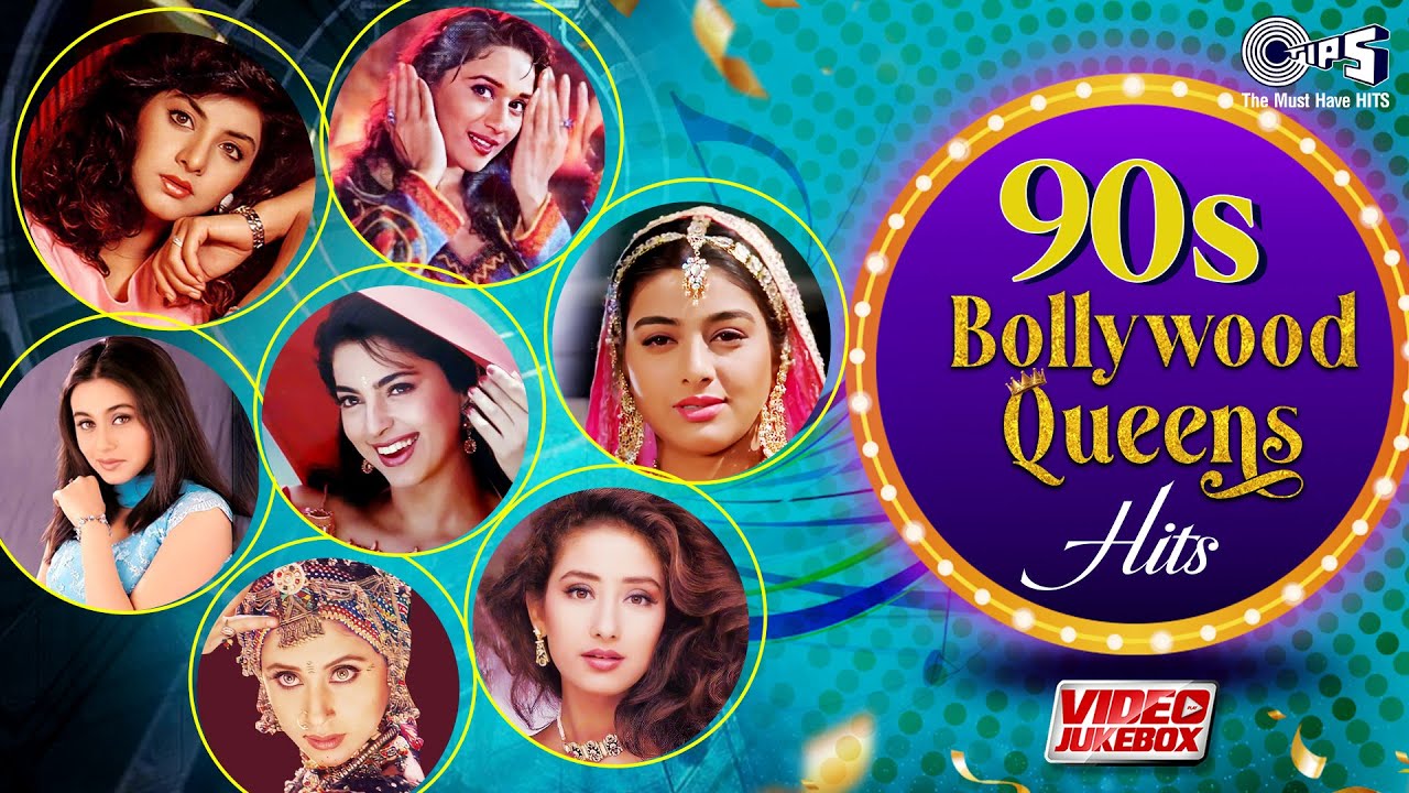 Bollywood 90's Queens | Bollywood 90's Romantic Songs | Video Jukebox | Hindi Love Songs | 90's Hits