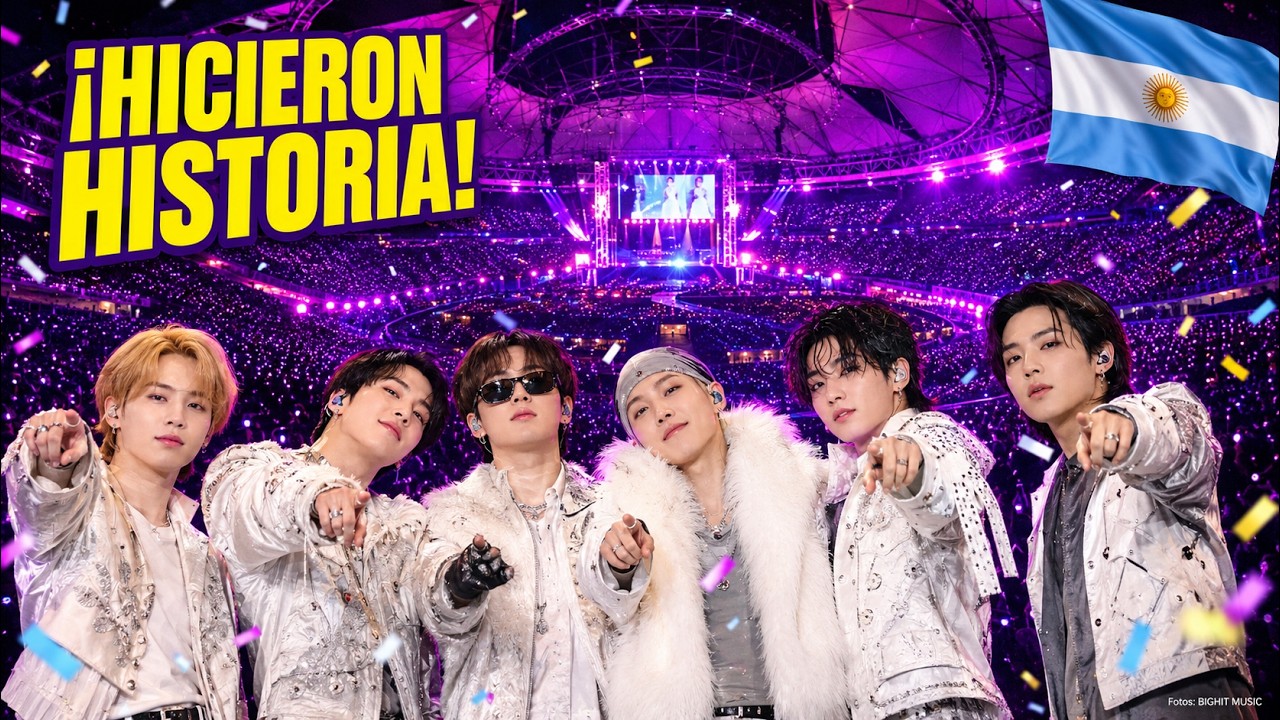 BTS hizo historia en Argentina despu&eacute;s de 13 a&ntilde;os 💜