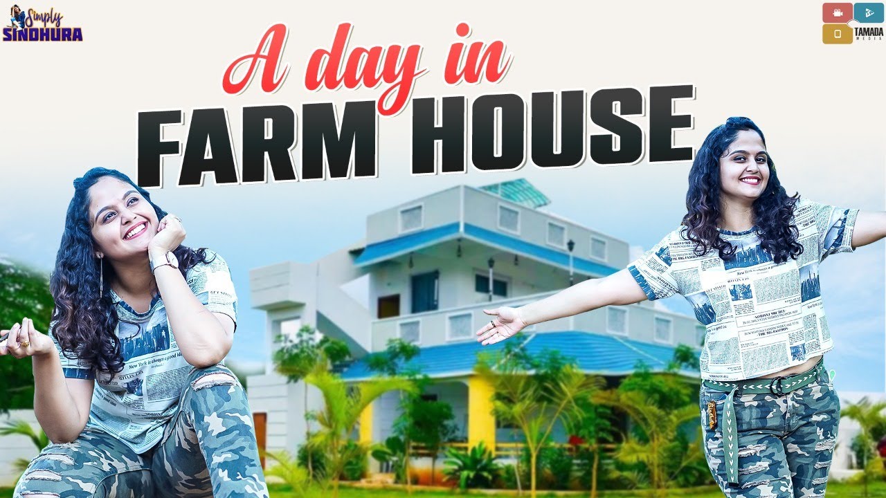 A Day In Farm House ||  Farm House Tour || Weekend Fun || Sindhura Dharmasanam || Simlpy Sindhura