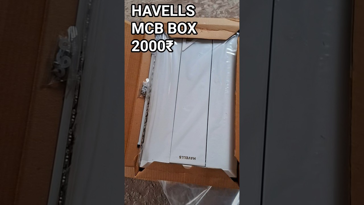 HAVELLS mcb box prize 2000₹ 16 way#electrical #home #interiordesign #shortvideo #scribe #shortvideo
