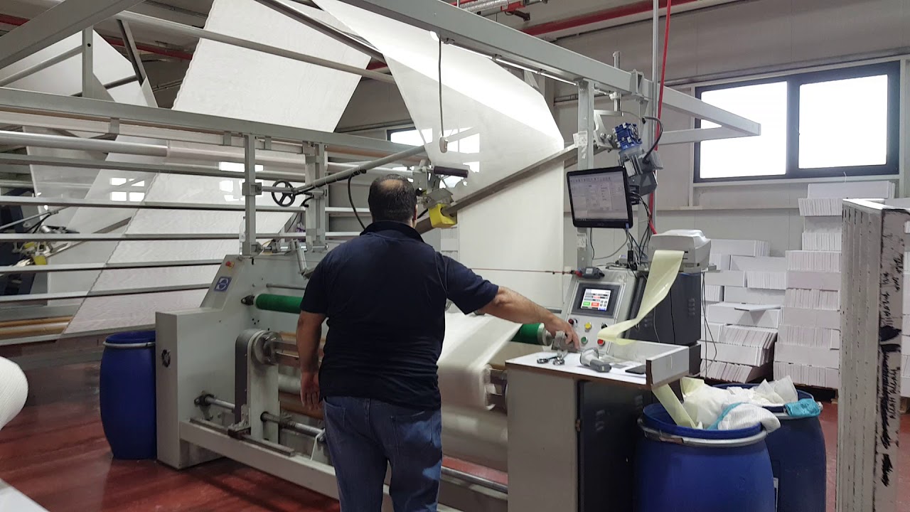Demsan, (T24/B-12) Fabric folding machine (2&4fold) Kumaş Katlama Makinesi (2 VE 4 KAT)