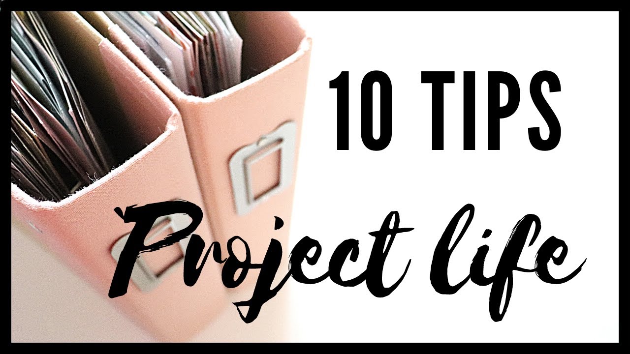 10 IDEAS FACILES PARA TU PROJECT LIFE 👉COMO IMPRIMIR TARJETAS👉COMO AMPLIAR CAPACIDAD.SCRAPBOOK FACIL