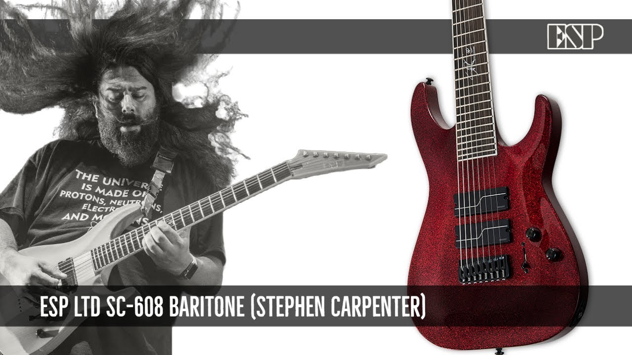 ESP LTD SC-608 BARITONE (Stephen Carpenter signature)