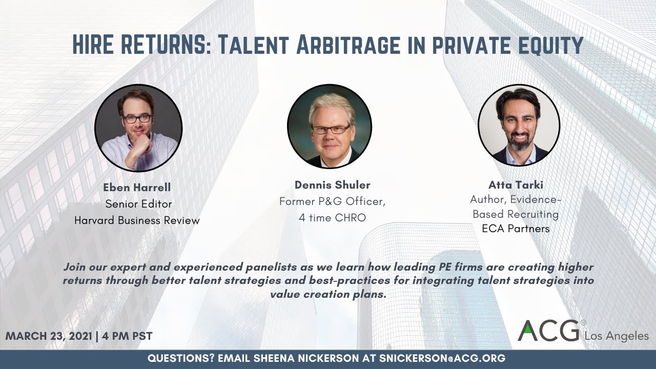 Hire Returns: Talent Arbitrage in Private Equity