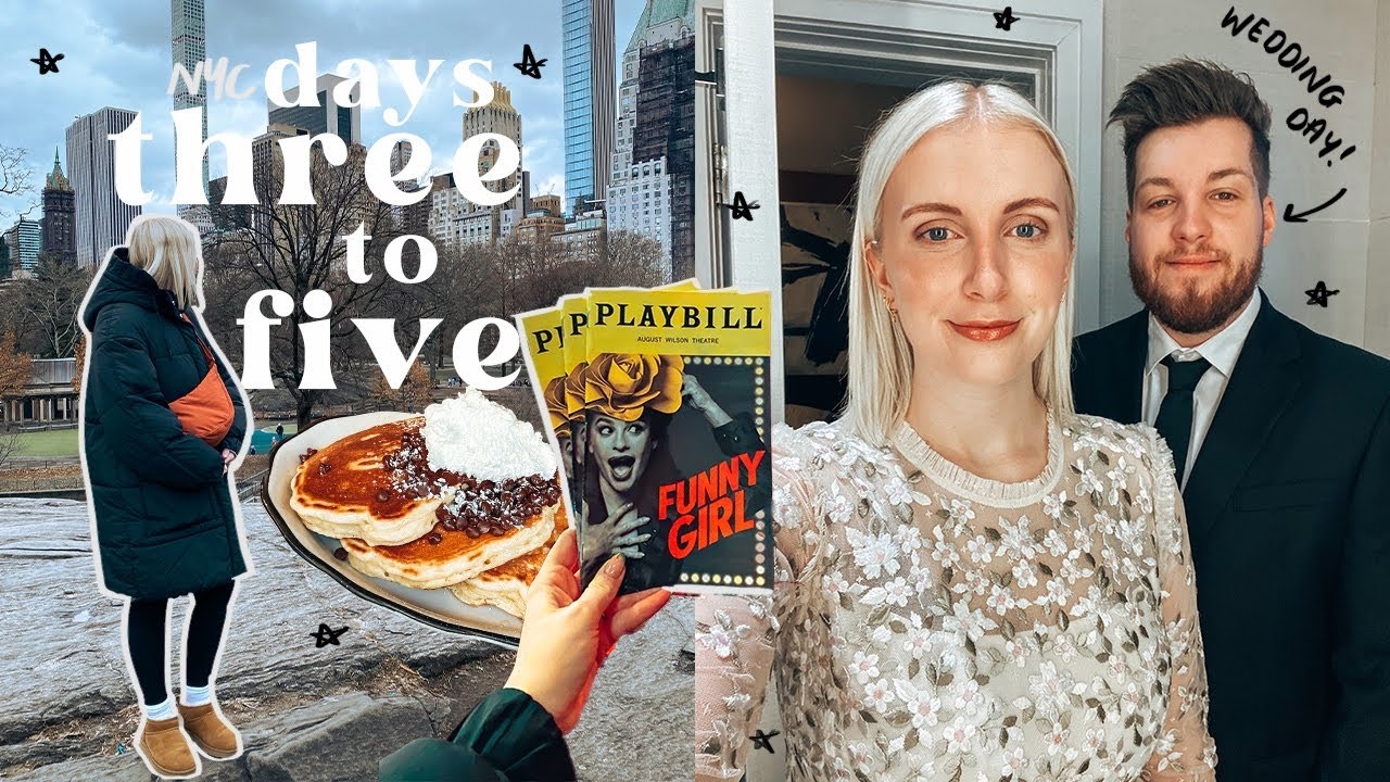 the one where we elope in nyc! & do lots of other fun stuff! | new york travel vlog days 3-5