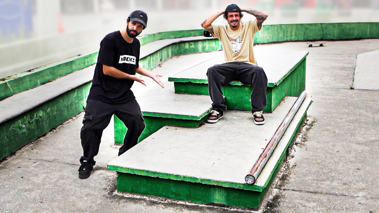 PISTA DE SKATE HORRÍVEL! Tentando andar de skate em MAIS UMA PISTA RUIM!