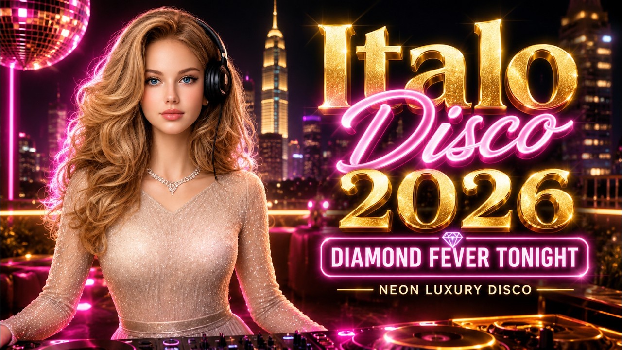 Italo Disco 2026 &bull; Diamond Fever Tonight | Neon Luxury Disco & 80s Synthpop Revival Mix