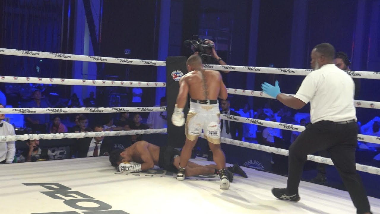 Landslide KO! 🇬🇧British Champion vs 🇹🇭Komgrich Nantapech / Sept. 6, 2024 / Dubai