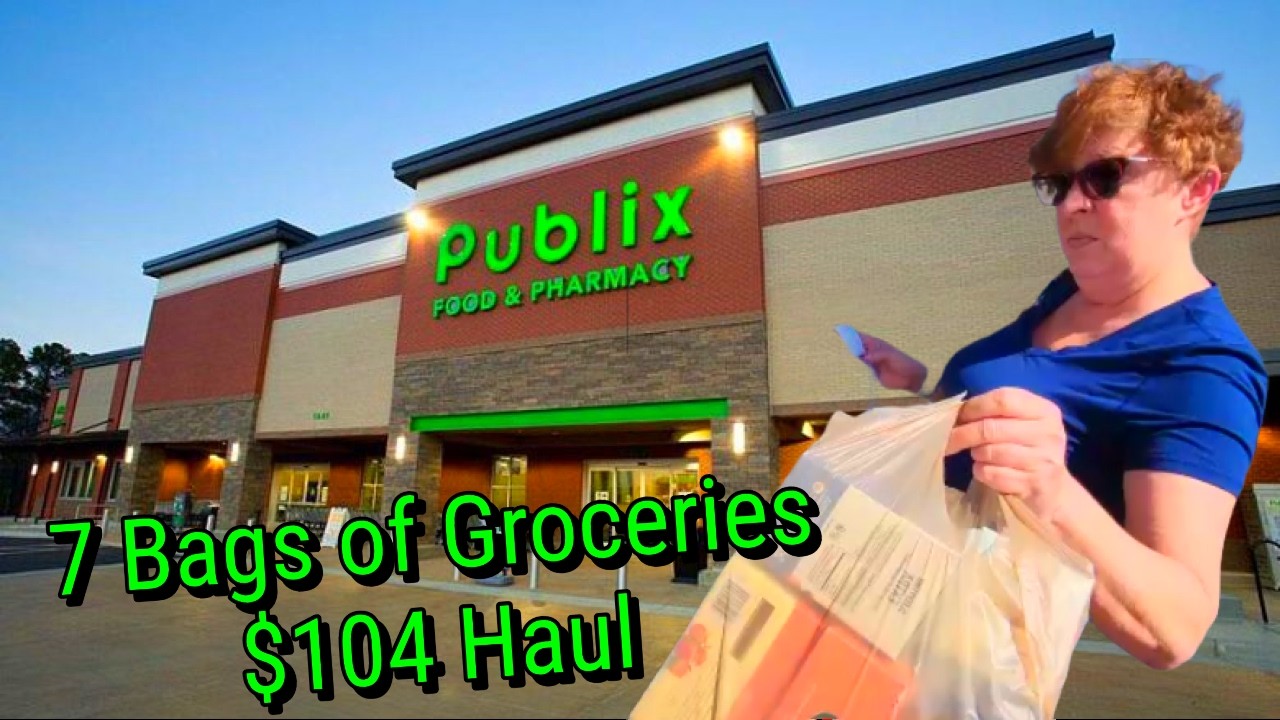 FILLING THE GROCERY BAGS 🛒 Publix Supermarket