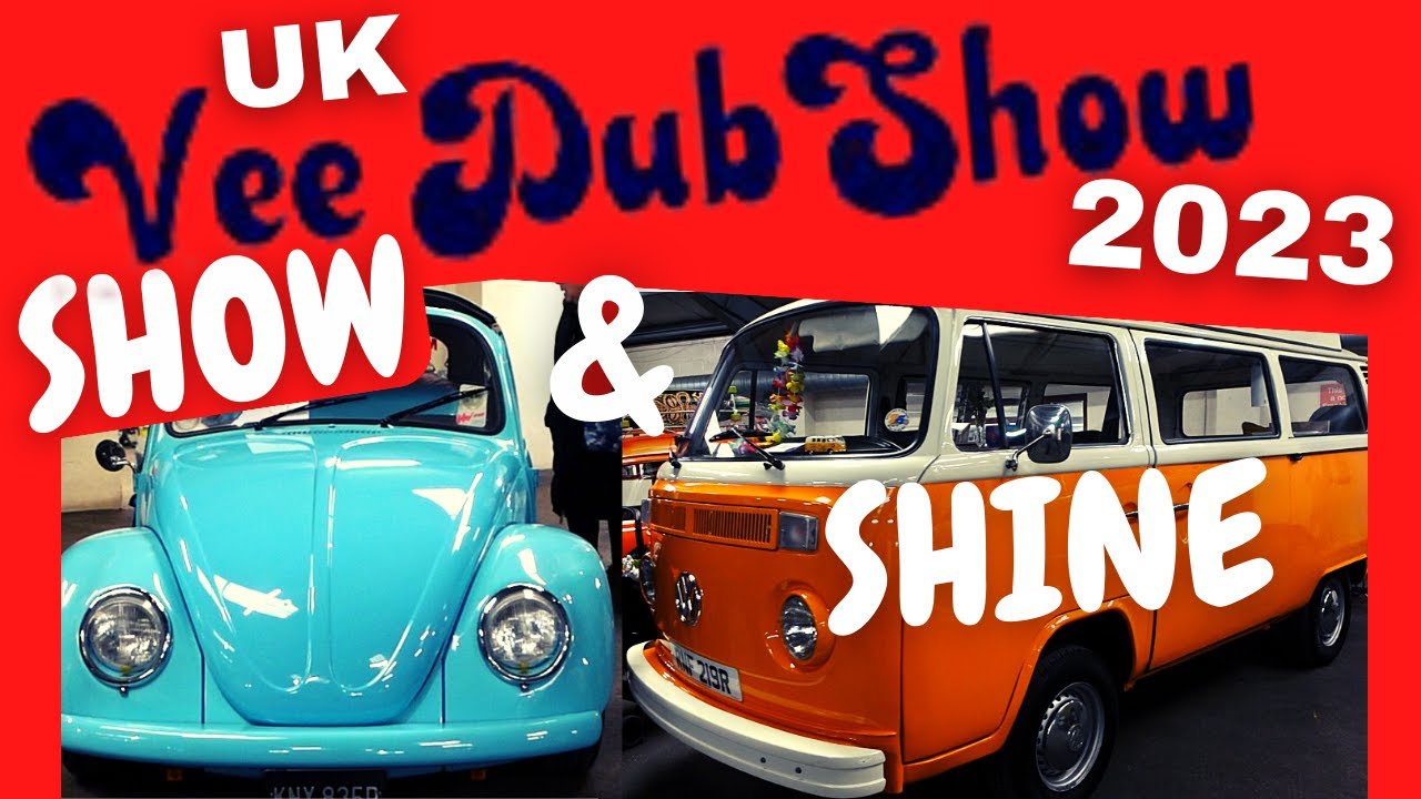 VEE DUB SHOW UK 2023 VWs Show & Shine Inside Stafford Showground