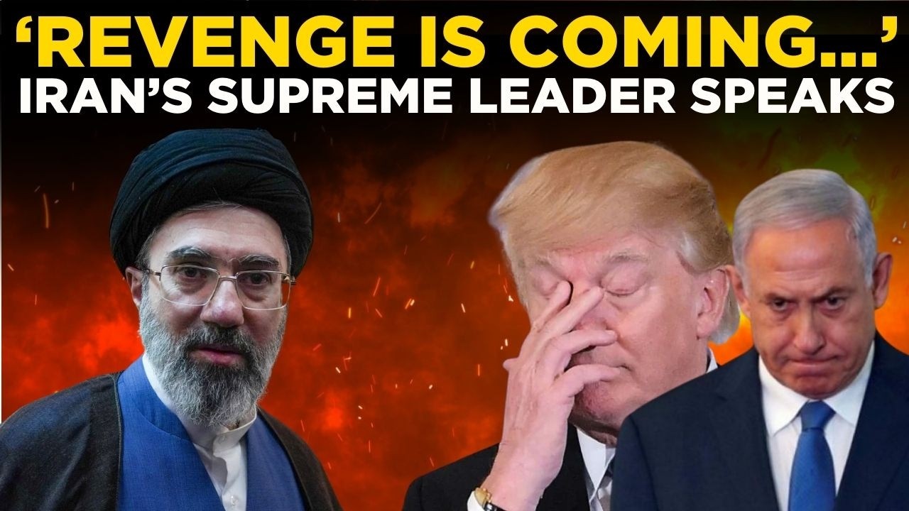 LIVE: Iran&rsquo;s New Supreme Leader MOJTABA KHAMENEI Warns &lsquo;Revenge Is Coming&rsquo; | War Escalation Update