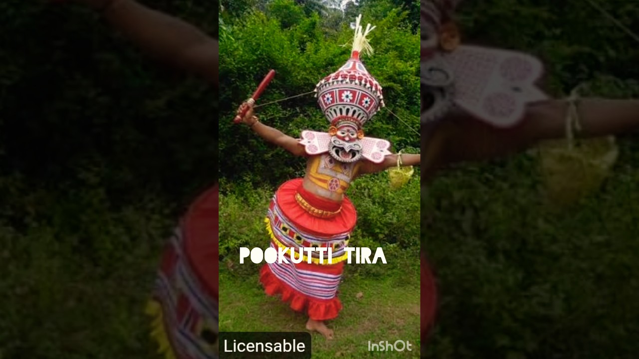 Pookuttitira/kerala ritual dance form